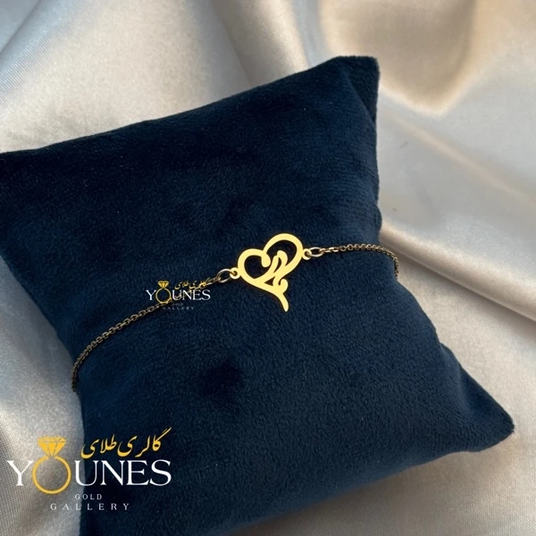 دستبند تمام طلا مادر قلبی